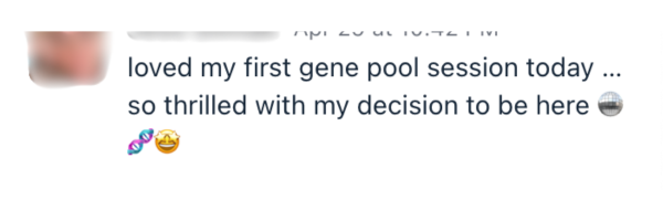 Gene Pool coach testimonial 10